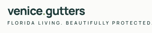 Venice Gutters logo — seamless gutters, downspouts and gutter guards in Venice, Florida