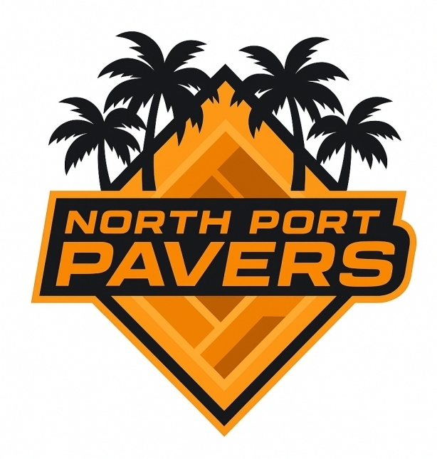North Port Pavers logo — paver driveway, pool deck, patio and hardscape installer in Punta Gorda and North Port, Florida